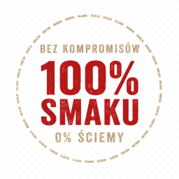 Bez kompromisów. 100% smaku, 0% ściemy.